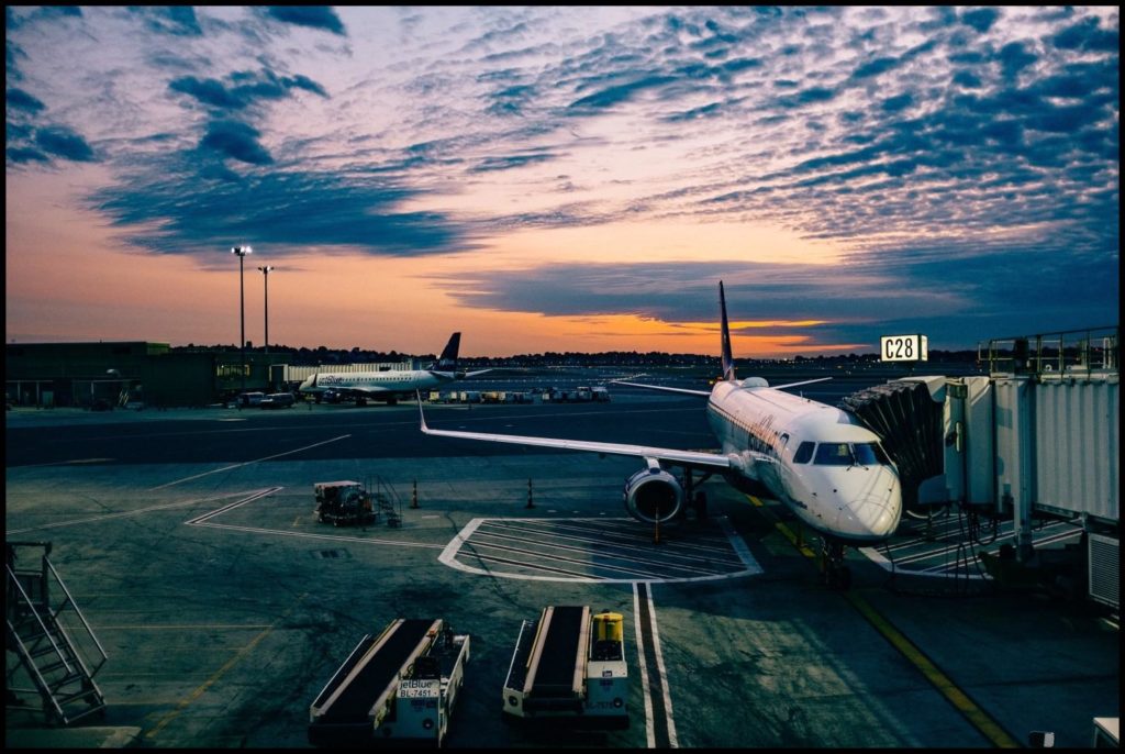 Tätigkeiten im Flugzeug