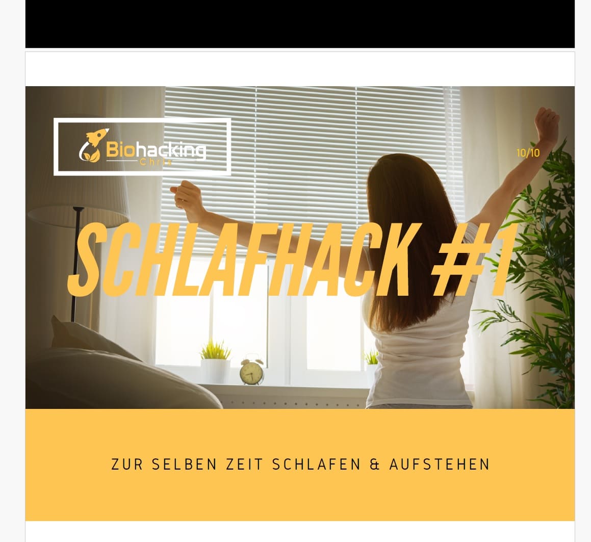 Schlafoptimierung Schlafoptimierung